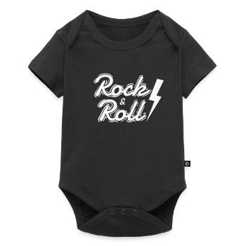 Rock & Roll Music Style Genre Guitar Rock Band - Baby Premium short-sleeve bodysuit - black - Front