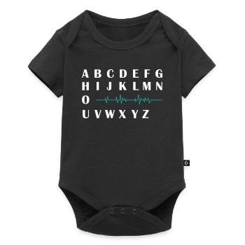 PQRST Infirmière, Soins infirmiers - Body à manches courtes Premium Bébé - noir - Devant