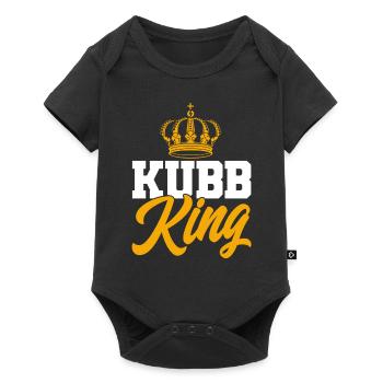 Kubb Kubb King Cadeau - Body à manches courtes Premium Bébé - noir - Devant