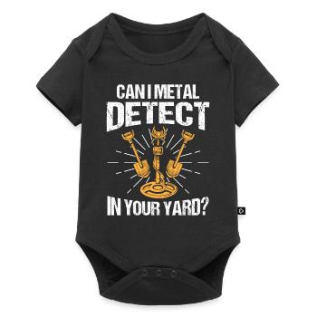 Dirt Fishing - Can I Detect In Your Yard - Baby Premium short-sleeve bodysuit - black - Front