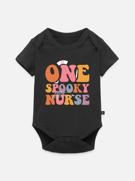 Ein Gruseliges - Baby Premium Kurzarmbody - Schwarz
