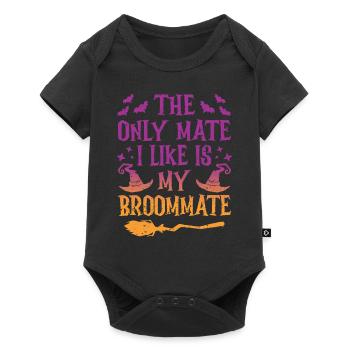 The only buddy I like is my - Baby Premium short-sleeve bodysuit - black - Front