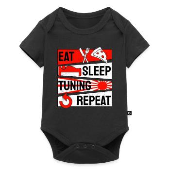 Auto Tuning Tuner Screwdriver Mechanic - Baby Premium short-sleeve bodysuit - black - Front