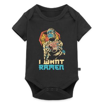 I Like Ramen Halloween Funny Ramen - Baby Premium short-sleeve bodysuit - black - Front
