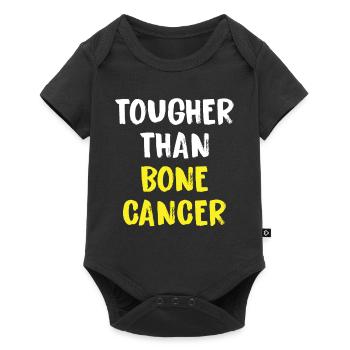 Plus dur que le cancer des os - Body à manches courtes Premium Bébé - noir - Devant