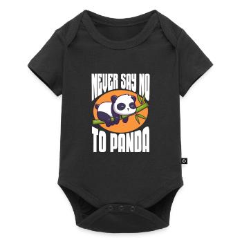 Panda Panda Bear Bear Animal Pandas Gift - Baby Premium short-sleeve bodysuit - black - Front