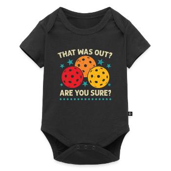 That Was Out? Are You sure? - Baby Premium short-sleeve bodysuit - black - Front