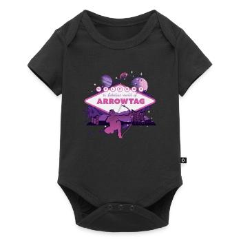 Fabuleux monde d’Arrowtag - Body à manches courtes Premium Bébé - noir - Devant