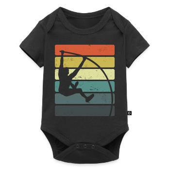 Pole vault | Pole Vaulter Sports Gifts - Baby Premium short-sleeve bodysuit - black - Front