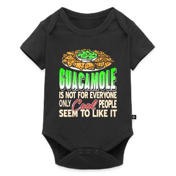Le guacamole n’est pas pour tout le monde seulement des gens cool - Body à manches courtes Premium Bébé - noir - Devant