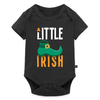 Irish Ireland St.Patrick's Day Gift - Body à manches courtes Premium Bébé - noir - Devant