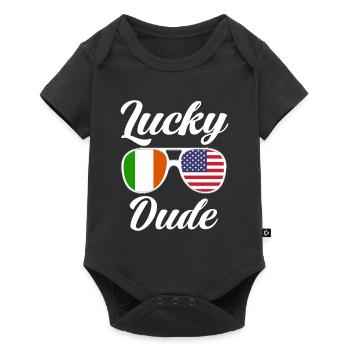 Irish Ireland St.Patrick's Day Gift - Body à manches courtes Premium Bébé - noir - Devant