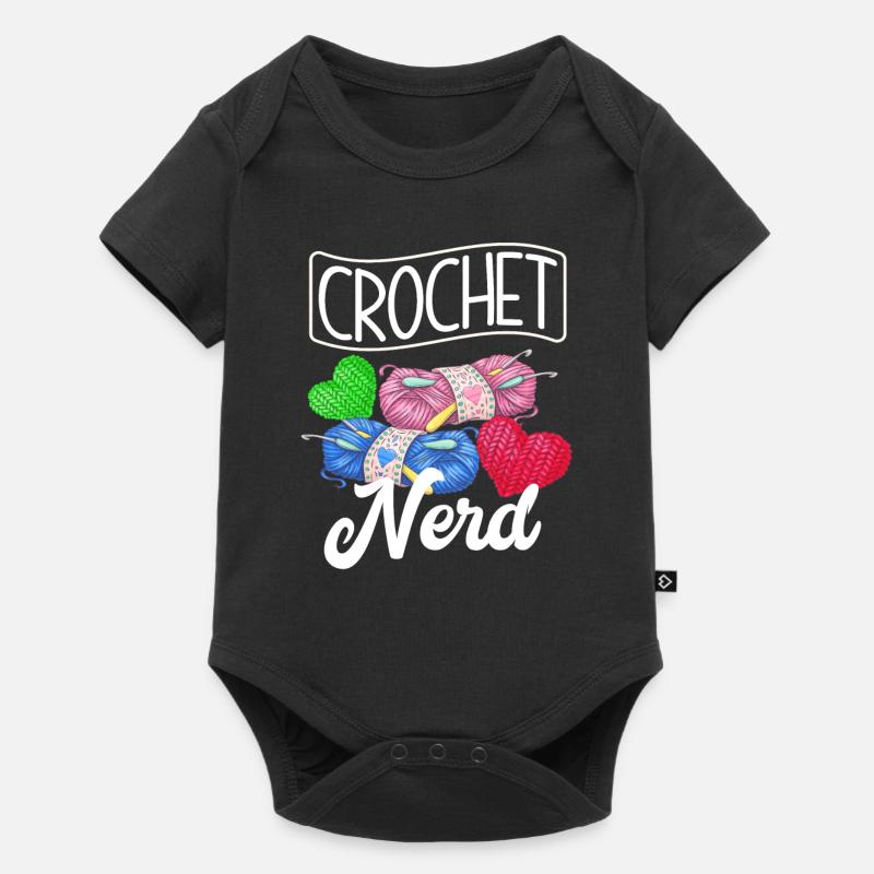 Drôle de crochet - Body à manches courtes Premium Bébé - noir
