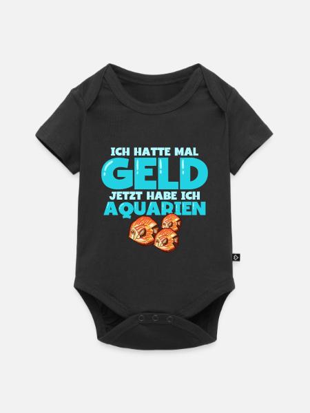 Aquarianer - Baby Premium Kurzarmbody - Schwarz