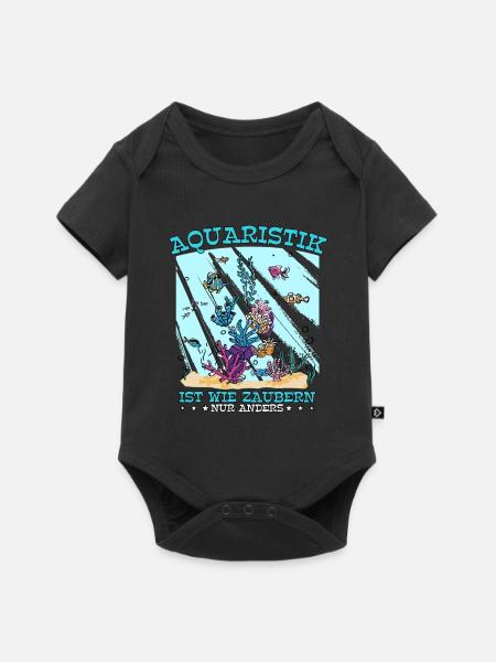 Aquarianer - Baby Premium Kurzarmbody - Schwarz