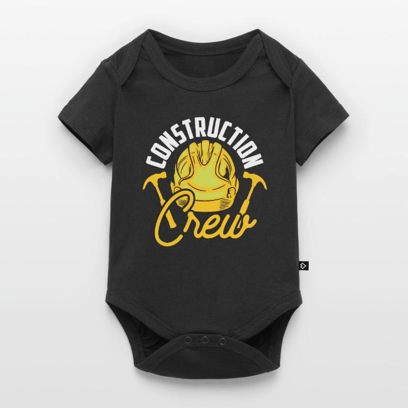 Construction Team Construction Worker Construction Site Teamwork Team Baby Premium short-sleeve bodysuit