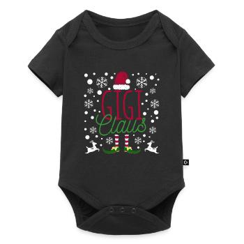 Groupe de Noël Matching Famille Pyjama Noël PJ - Body à manches courtes Premium Bébé - noir - Devant