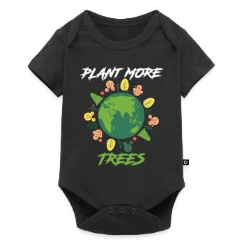 Earth Day Earthday Environmental Protection Environment Nature - Baby Premium short-sleeve bodysuit - black - Front