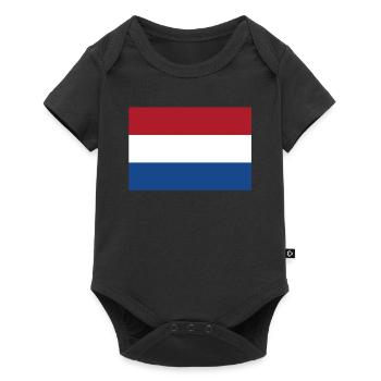 Drapeau officiel de Bonaire Bonaire Country Pride - Body à manches courtes Premium Bébé - noir - Devant