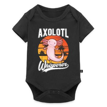 Axolotl Flüsterer Axolotl Whisperer - Body à manches courtes Premium Bébé - noir - Devant