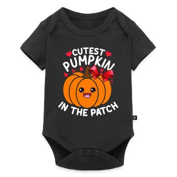 Cutest Pumpkin In The Family I Cute Halloween - Baby Premium short-sleeve bodysuit - black - Front