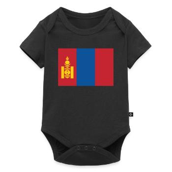 Drapeau officiel du Minnesota Moroccan Country Pride - Body à manches courtes Premium Bébé - noir - Devant