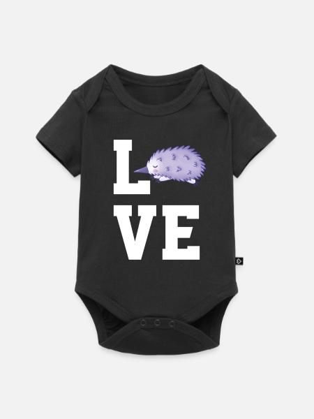 Pavian - Baby Premium Kurzarmbody - Schwarz