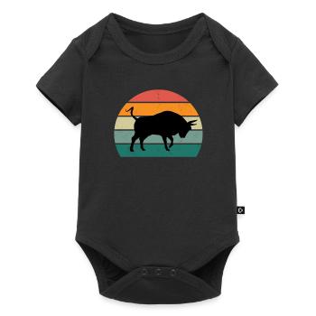 Espagne Espagnol Ibiza Majorque Minorque Madrid - Body à manches courtes Premium Bébé - noir - Devant