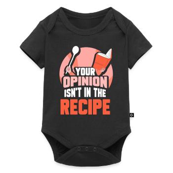 Your opinion is not included in the recipe Mama - Baby Premium short-sleeve bodysuit - black - Front