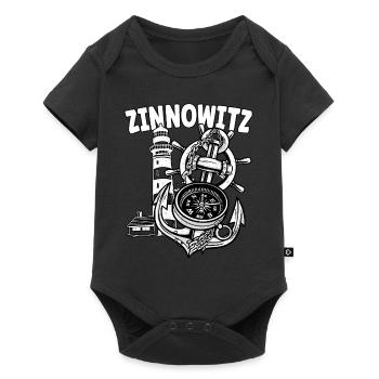 Zinnowitz - Body à manches courtes Premium Bébé - noir - Devant