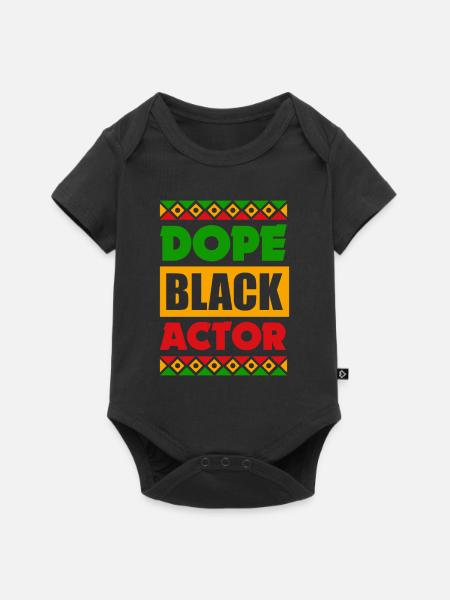 Lustiges Schauspieler Schauspielerin Geschenk - Baby Premium Kurzarmbody - Schwarz