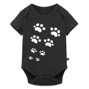 J aime mon chien - Body à manches courtes Premium Bébé - noir - Devant