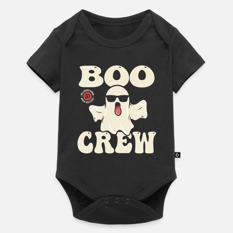 BOO CREW - Halloween - Body à manches courtes Premium Bébé - noir
