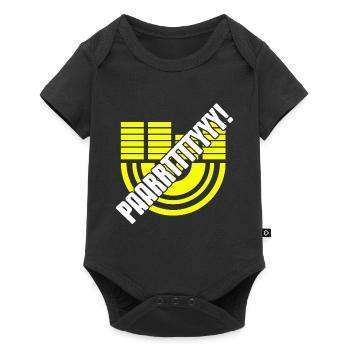PAARRTTYYY! Super Retro Party DJ Cool T-Shirt - Body à manches courtes Premium Bébé - noir - Devant