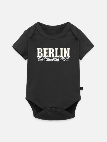 Berlin Charlottenburg-nord - Baby Premium Kurzarmbody - Schwarz