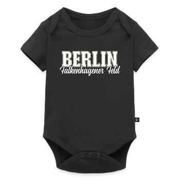Berlin Falkenhagener Feld - Baby Premium Kurzarmbody - Schwarz - Vorne