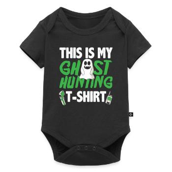 Ghost Hunt Shirt - Baby Premium short-sleeve bodysuit - black - Front