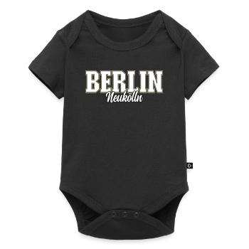 Berlin Neukölln - Body à manches courtes Premium Bébé - noir - Devant