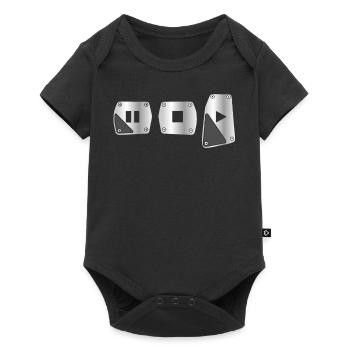 Manual Shifting, Car Guy, Gear Change In Cars - Baby Premium short-sleeve bodysuit - black - Front
