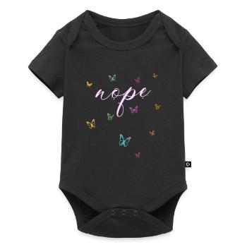 Nope - Just say no! - Baby Premium short-sleeve bodysuit - black - Front