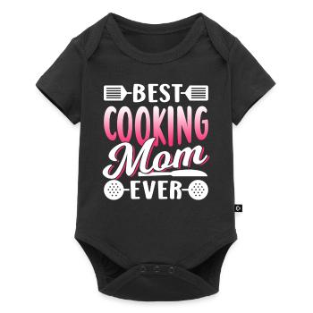 Meilleure mère cuisinière de tous les temps Maman cuisine - Body à manches courtes Premium Bébé - noir - Devant