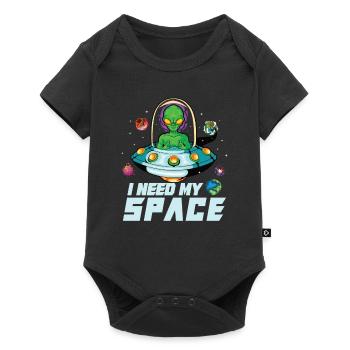 Alien Extraterrestrial Area 51 Ufo Space Geek - Body à manches courtes Premium Bébé - noir - Devant