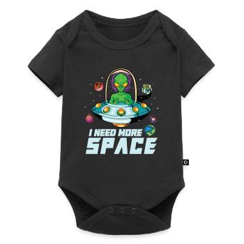 Alien Extraterrestrial Area 51 Ufo Space Geek - Body à manches courtes Premium Bébé - noir - Devant