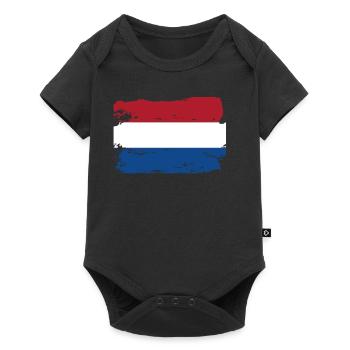 Drapeau officiel de Bonaire Bonaire Country Pride - Body à manches courtes Premium Bébé - noir - Devant