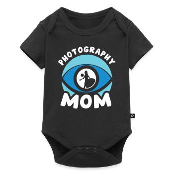 Photographer Mama Photography Mother Camera - Baby Premium short-sleeve bodysuit - black - Front