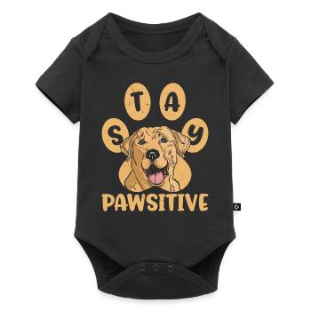 Labrador Retriever Dog Funny Pet Lover L - Baby Premium short-sleeve bodysuit - black - Front
