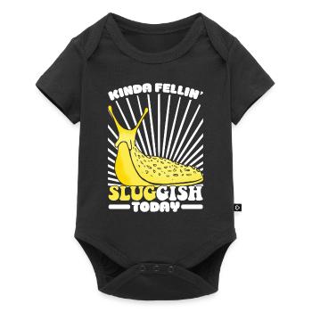 Slug Life Garden Snails Collector Collection Gesche - Baby Premium short-sleeve bodysuit - black - Front