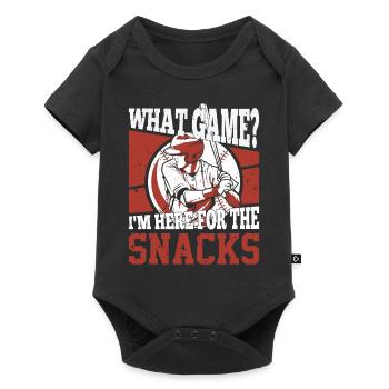 Rugby Spiel Lifestyle Fußball Torwart Sport Gesche - Baby Premium Kurzarmbody - Schwarz - Vorne