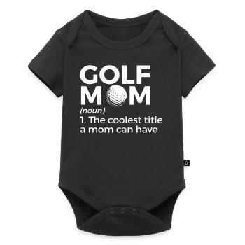 Golf Player Saying Gift Idea - Baby Premium short-sleeve bodysuit - black - Front