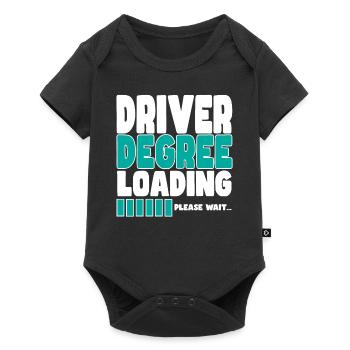 Le conducteur invite à la formation - Body à manches courtes Premium Bébé - noir - Devant